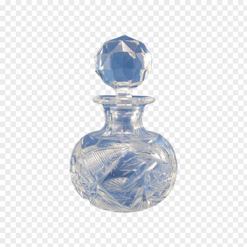 Perfume Bottle Glass Cameo Lead Etching PNG