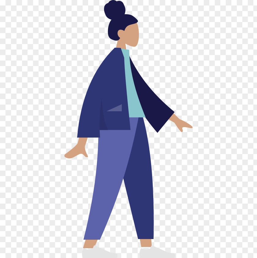 Person Walking Standing Clip Art Four-day Week Building A High-Performing Culture Customer PNG