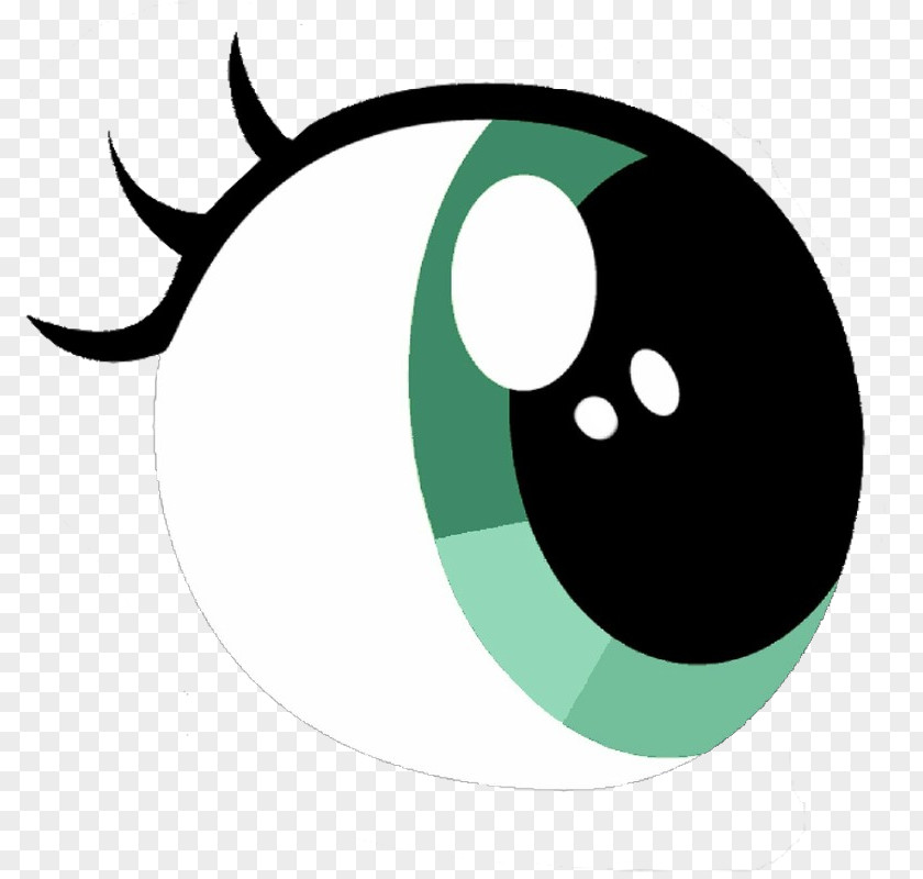 Smile Symbol Green Eye Logo Circle PNG