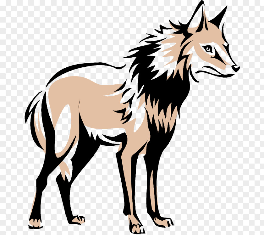 Cartoon Wolves Howling Gray Wolf Red Fox Free Content Clip Art PNG