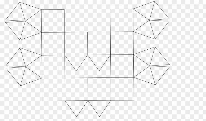 Cube Triangle Drawing Area PNG