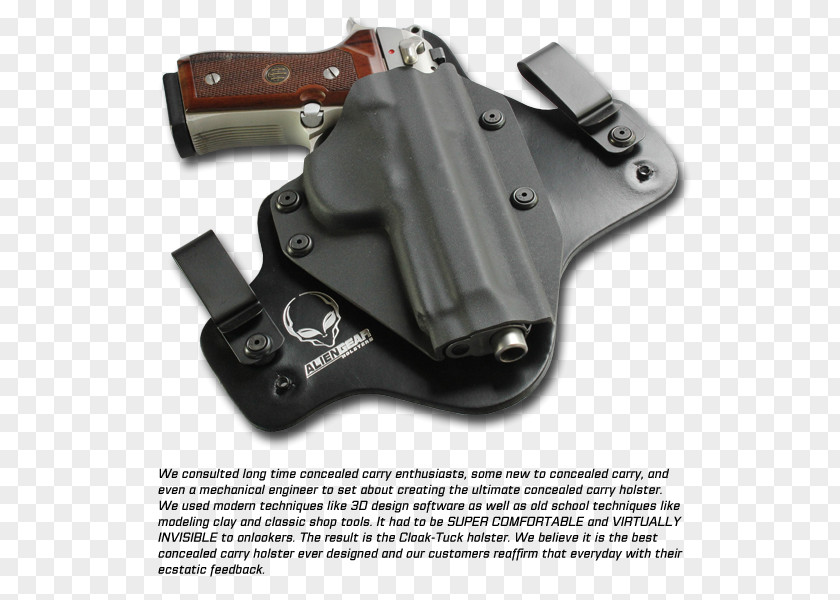 Handgun Alien Gear Holsters Firearm Gun Concealed Carry PNG