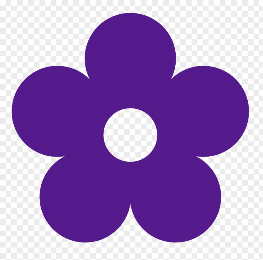 Purple Cliparts Free Blue Flower Clip Art PNG