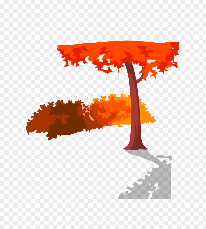 Red Tree Drawing Trees Woman Clip Art PNG