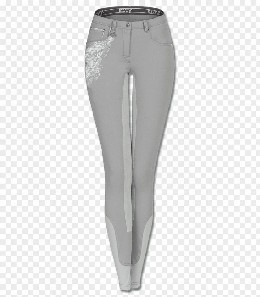 Rivet Effect Jodhpurs Grey Breeches Pants Child PNG