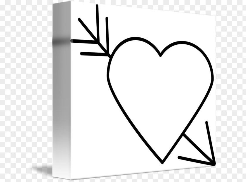 Arrow Through The Heart Archery Hipster Clip Art PNG