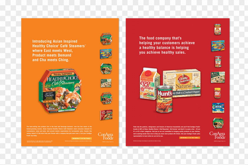 Food Flyer Advertising Campaign Brand Idea PNG