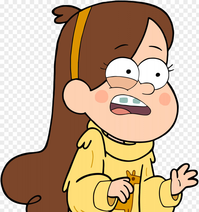 Gravity Falls Mabel Pines Dipper Sweater Clip Art Image PNG