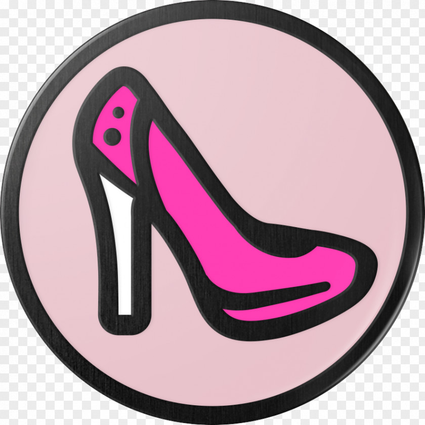 High Heel Clothing Accessories Button Shoe Pin Color PNG
