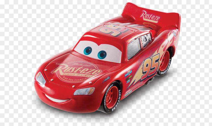 Lightning McQueen Mater Die-cast Toy Cars Pixar PNG