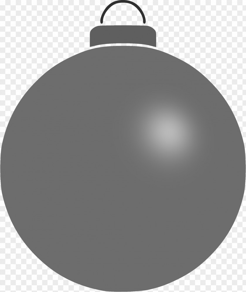 Plain Christmas Ornament Bombka Clip Art PNG