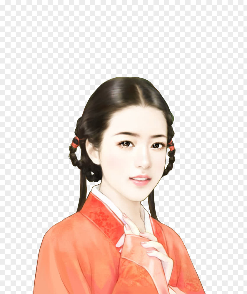 Women's Hair Done Woman Baidu Tieba Illustration PNG