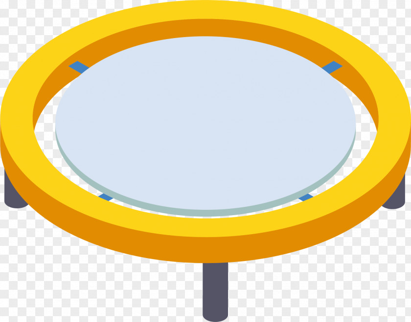 Cartoon Cute Trampoline Icon Animation PNG
