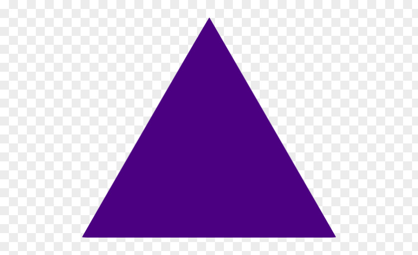 Triangle Geometry Violet Mulberry Geometric Shape PNG