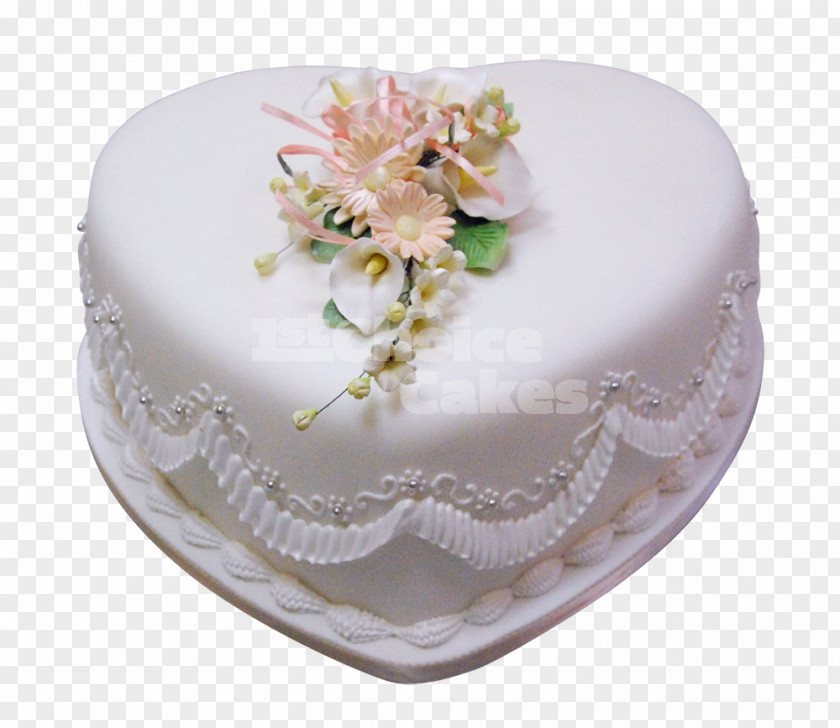 Wedding Heart Royal Icing Frosting & Sugar Cake Decorating PNG