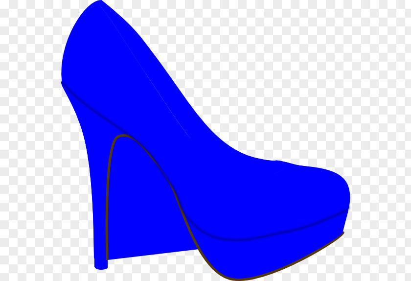 Boot Sneakers High-heeled Shoe Blue Clip Art PNG