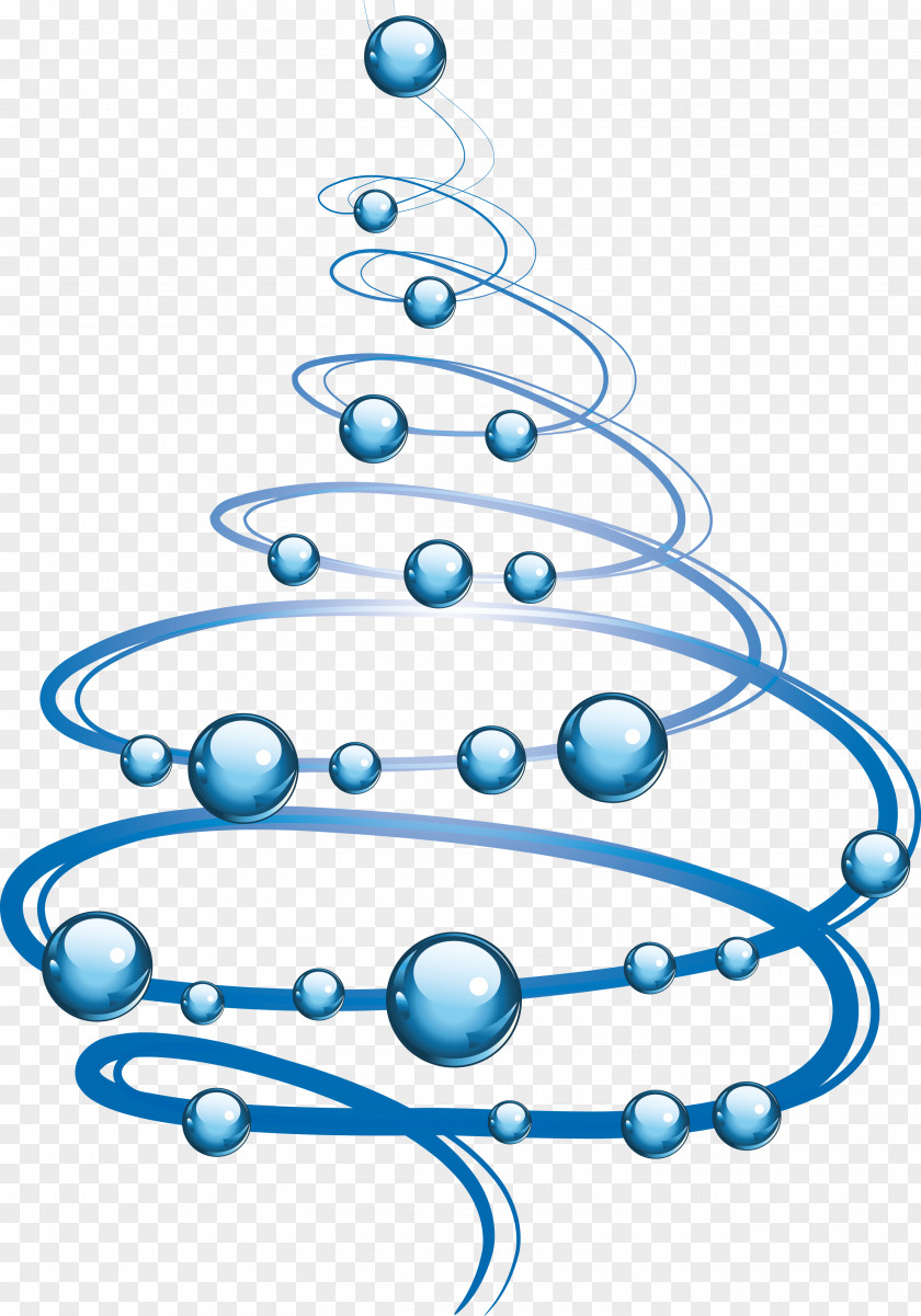 Busy Vector Christmas Tree Fir Ornament PNG
