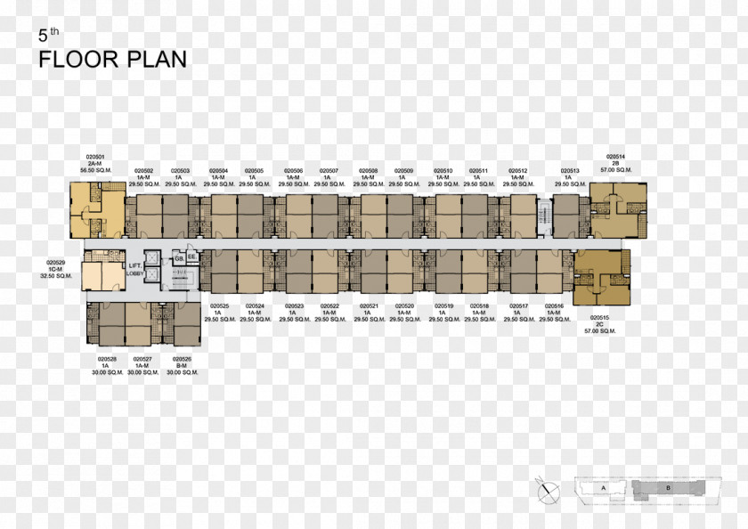 Condominium ดีคอนโด โคโค่ สุราษฏร์ธานี : Dcondo Coco Suratthani แยกท่ากูบ Floor Plan Tha Kup Storey PNG