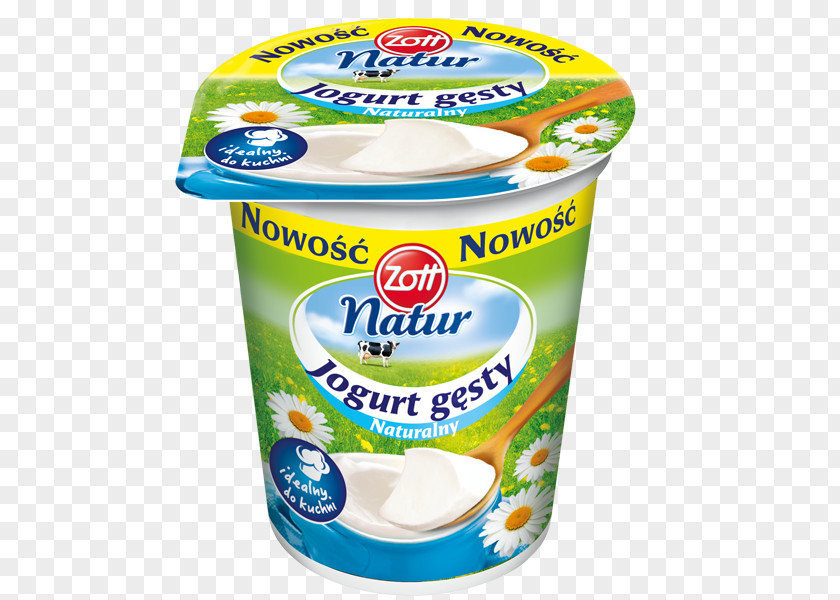Jogurt Crème Fraîche Yoghurt Zott Smetana Flavor PNG