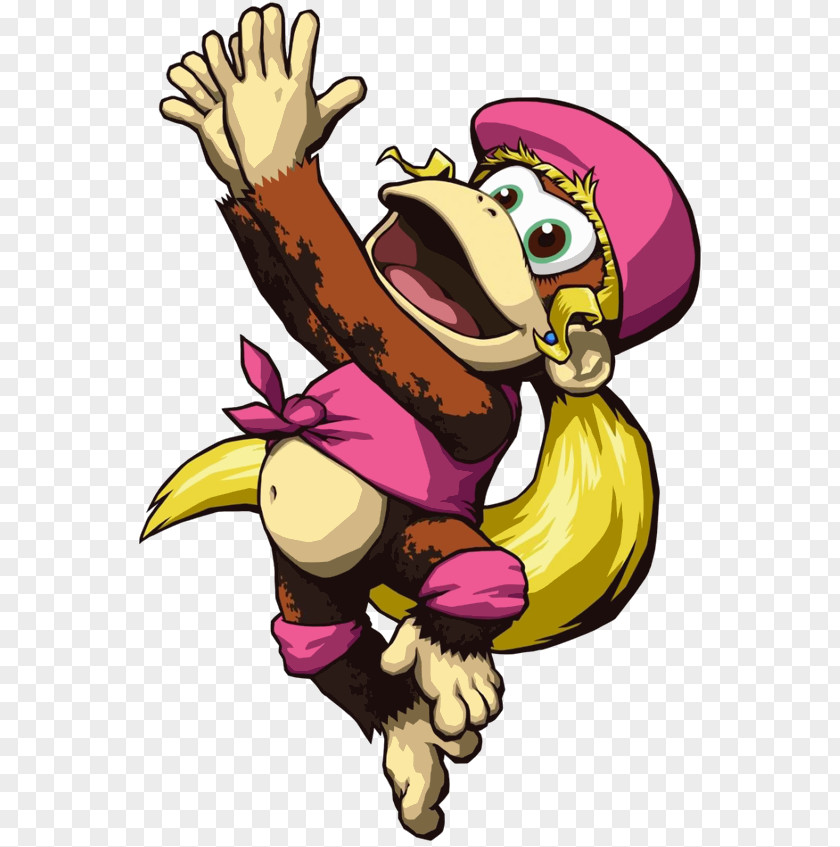 Mario Donkey Kong Country 2: Diddy's Quest 3: Dixie Kong's Double Trouble! Diddy PNG