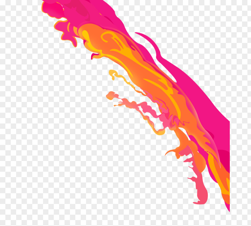 Pink Cartoon Flame Decoration Graphic Design PNG