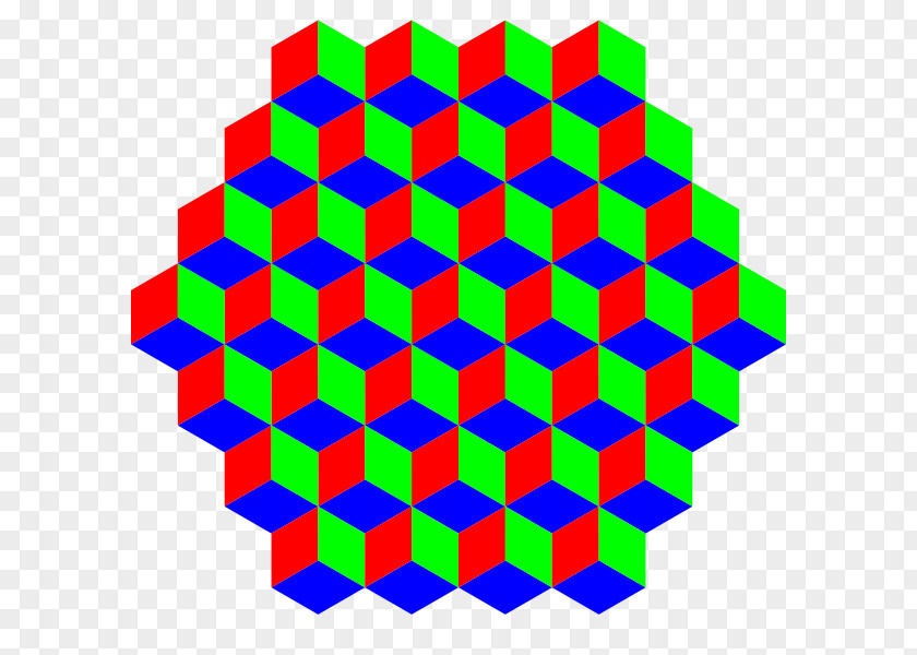 Stair Hexagon Shape Cube Pattern Blocks Three-dimensional Space PNG