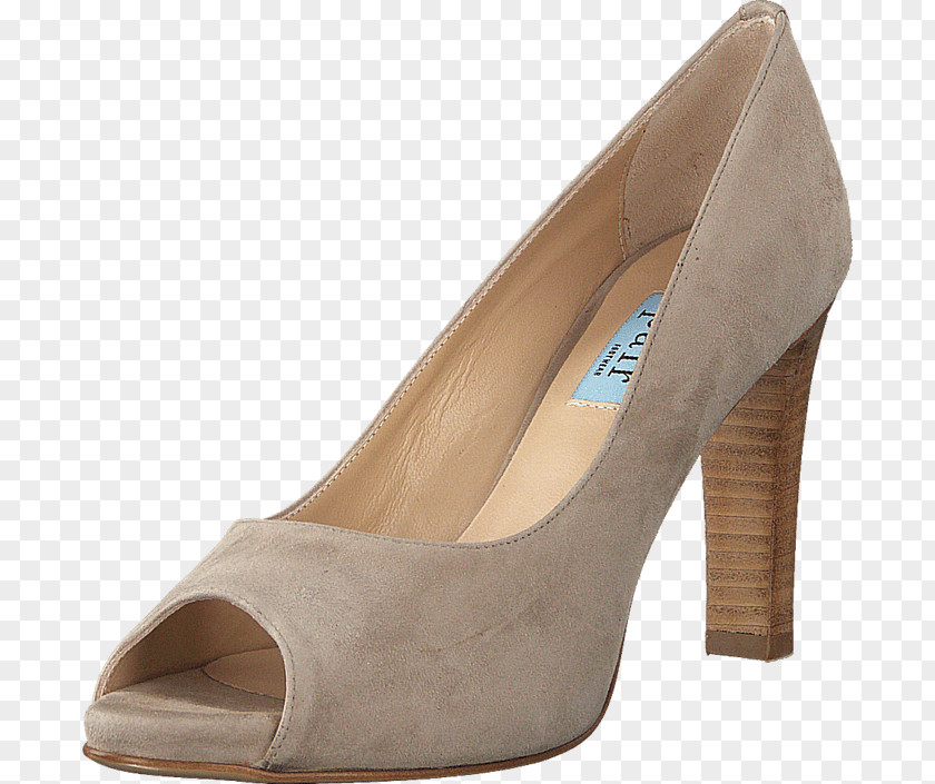 A Pair High-heeled Shoe Sneakers Court Beige PNG