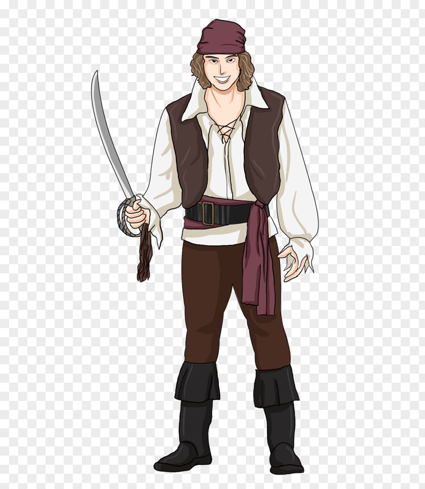 Cartoon Pirate Cliparts Jack Sparrow Amazon.com Costume Piracy Pants PNG