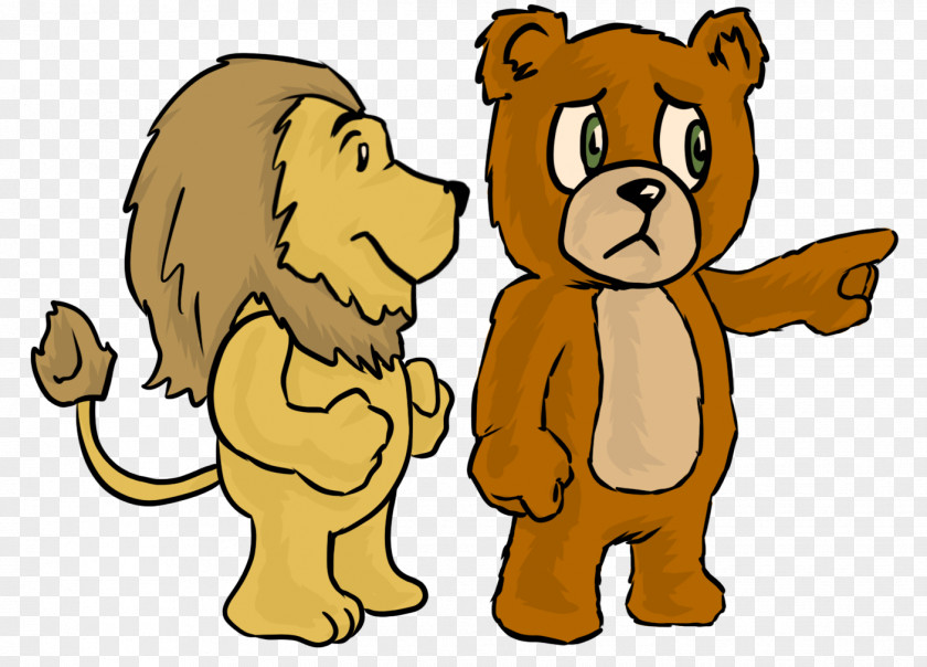 Lion Anthropomorphism Animal Bear Human PNG