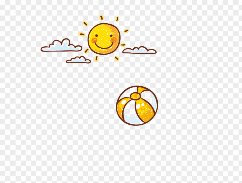 Sun And Football Cloud Download Computer File PNG