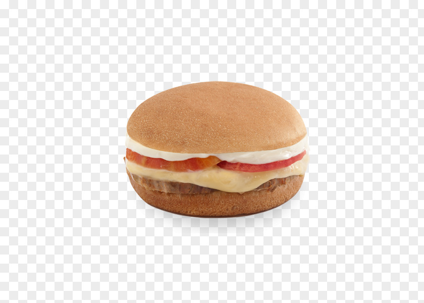 Breakfast Cheeseburger Sandwich Veggie Burger Fast Food Hamburger PNG