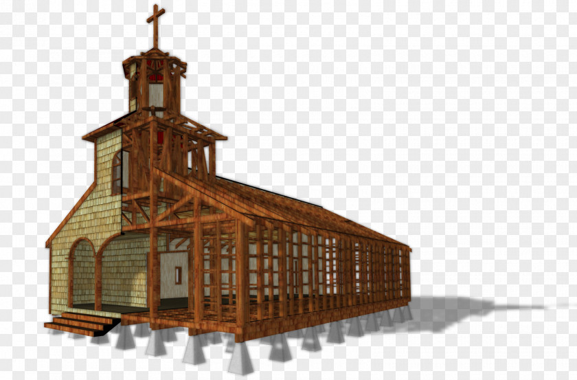 Church Terao Chapel Churches Of Chiloé Architecture PNG