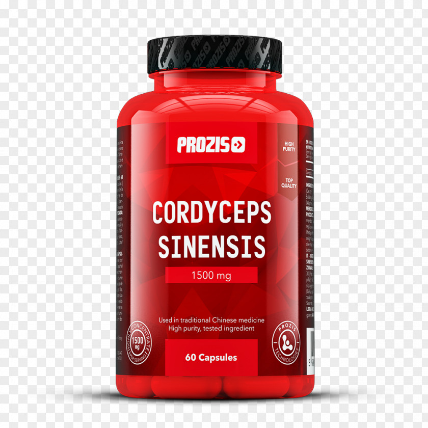 Cordyceps Dietary Supplement Vitamin Prozis Maca Root 750mg 90 Caps Glucosamine & Chondroitin 30 Tabs Omega 3-6-9 120 Softgels PNG