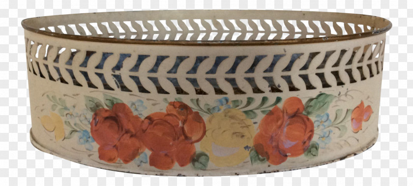 Dishware Oval Basket PNG