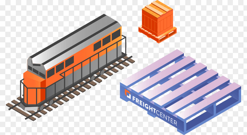 Freight Train Rail Transport Intermodal PNG