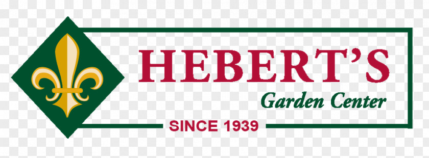 Garden Center Hebert's Centre New Iberia Logo PNG