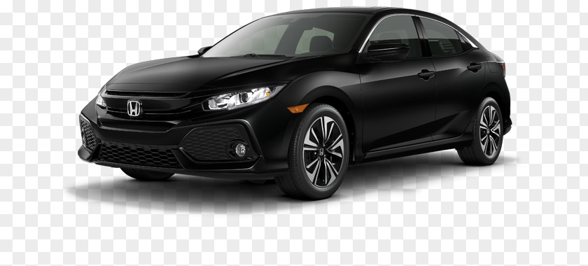 Honda 2018 Civic EX-L Hatchback Car Front-wheel Drive Continuously Variable Transmission PNG