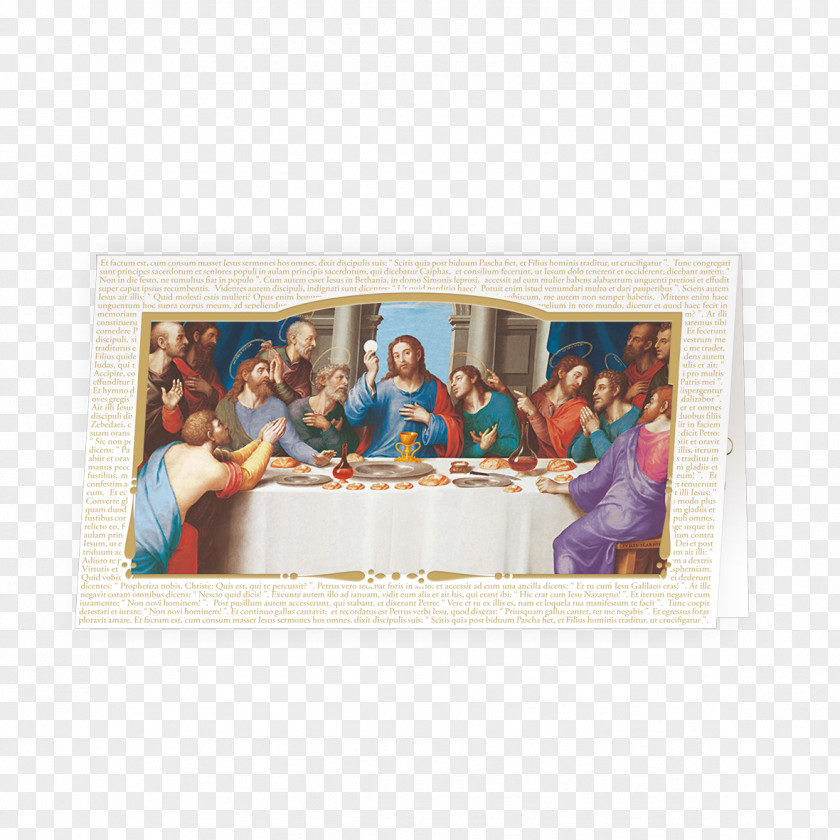 Sk Last Supper Christ Canvas Print Disciple PNG