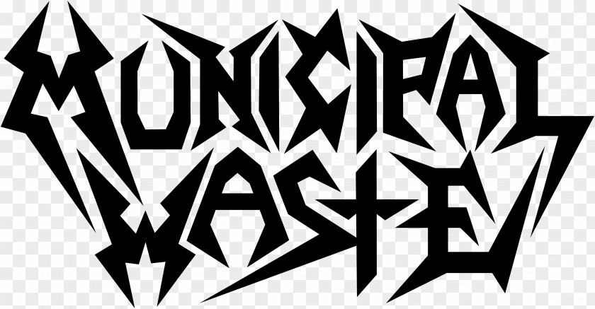 T-shirt Municipal Waste The Art Of Partying Thrash Metal Logo PNG