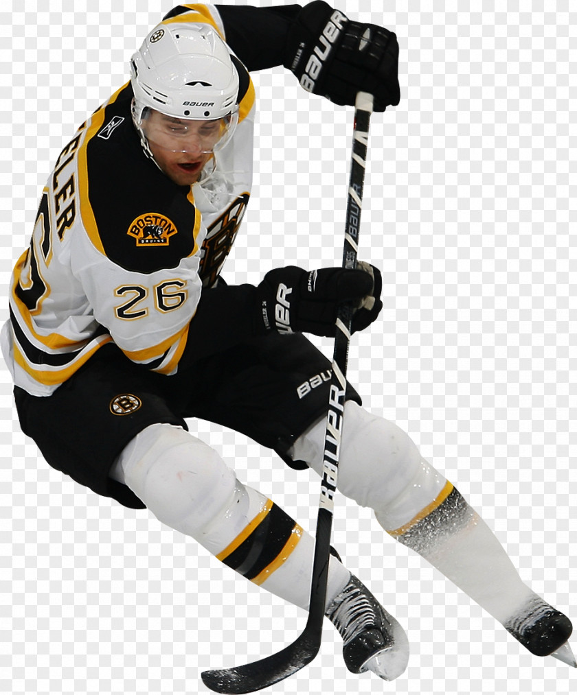Boston Bruins Ice Hockey Player Protective Pants & Ski Shorts College PNG