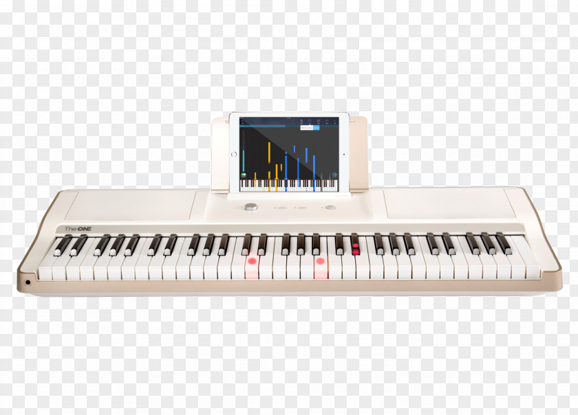 Electronic Piano The ONE Smart 61-Key Musical Keyboard Instruments PNG