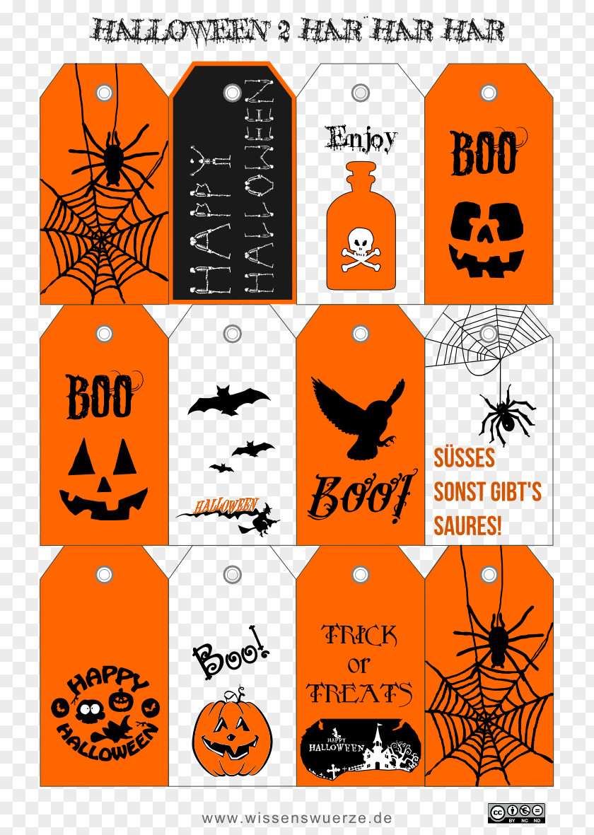 Halloween Label Paper Haunted House Plastic PNG