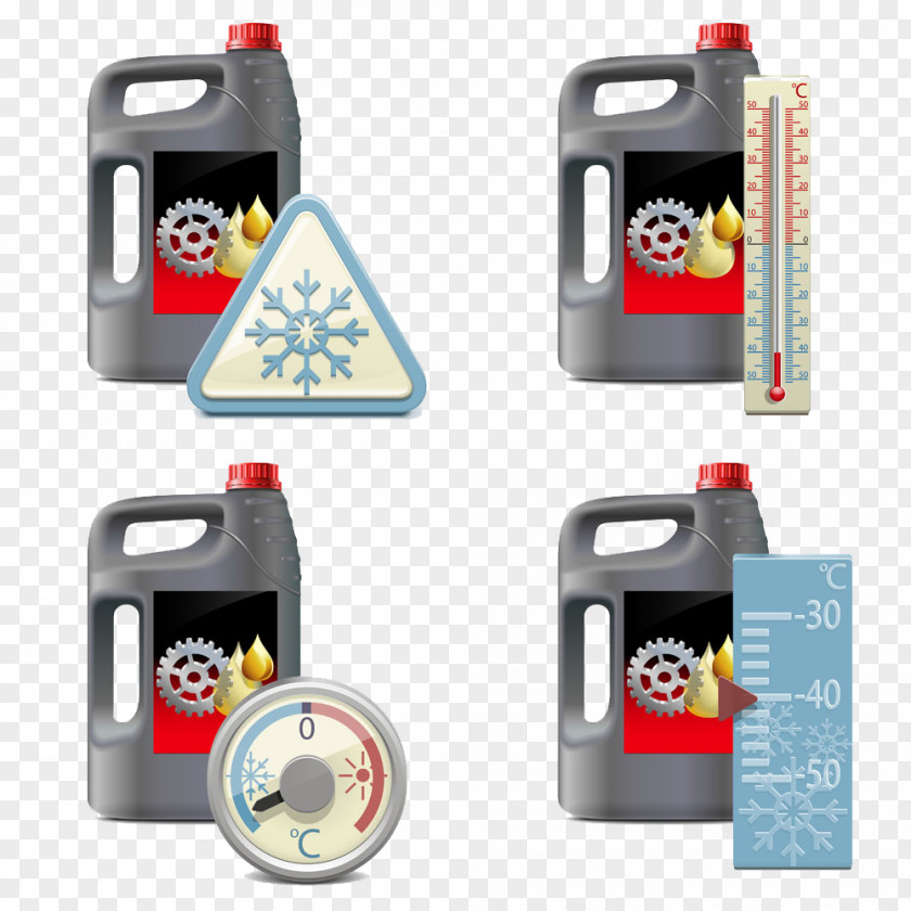 Hand-painted Cartoon Car Petrol Petroleum Motor Oil Mineral PNG