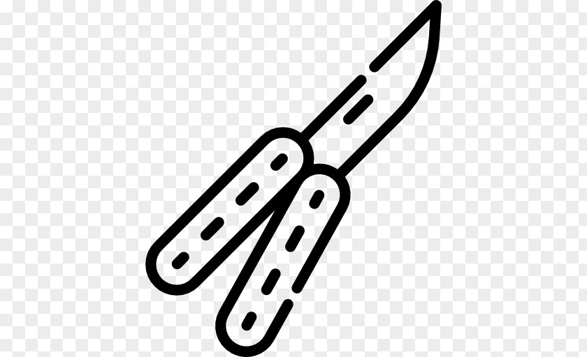 Knife Butterfly Clip Art PNG