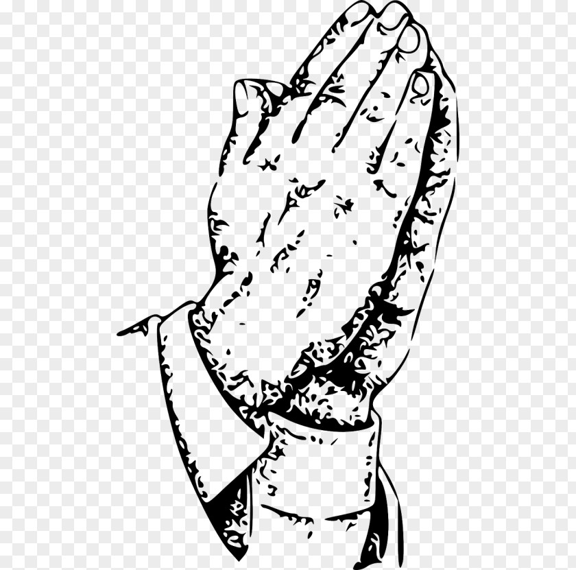 Prayer Cartoon Praying Hands Christian Vector Graphics Religion PNG