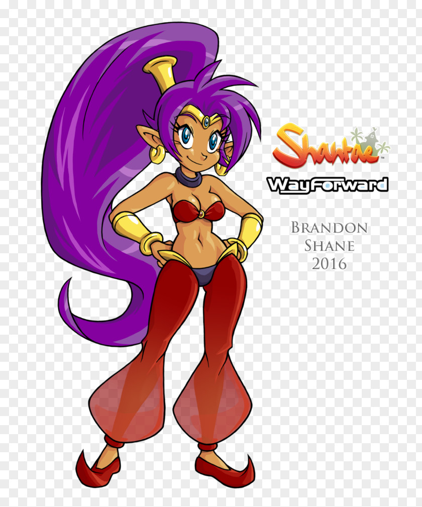 Smurfs And The Halfgenie Shantae: Half-Genie Hero Drawing DeviantArt PNG