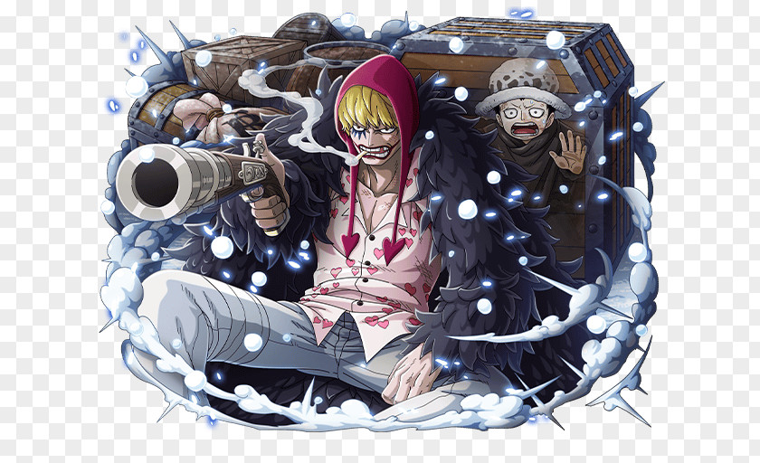 Trafalgar Law Donquixote Doflamingo One Piece Treasure Cruise Monkey D. Luffy Water Portgas Ace PNG