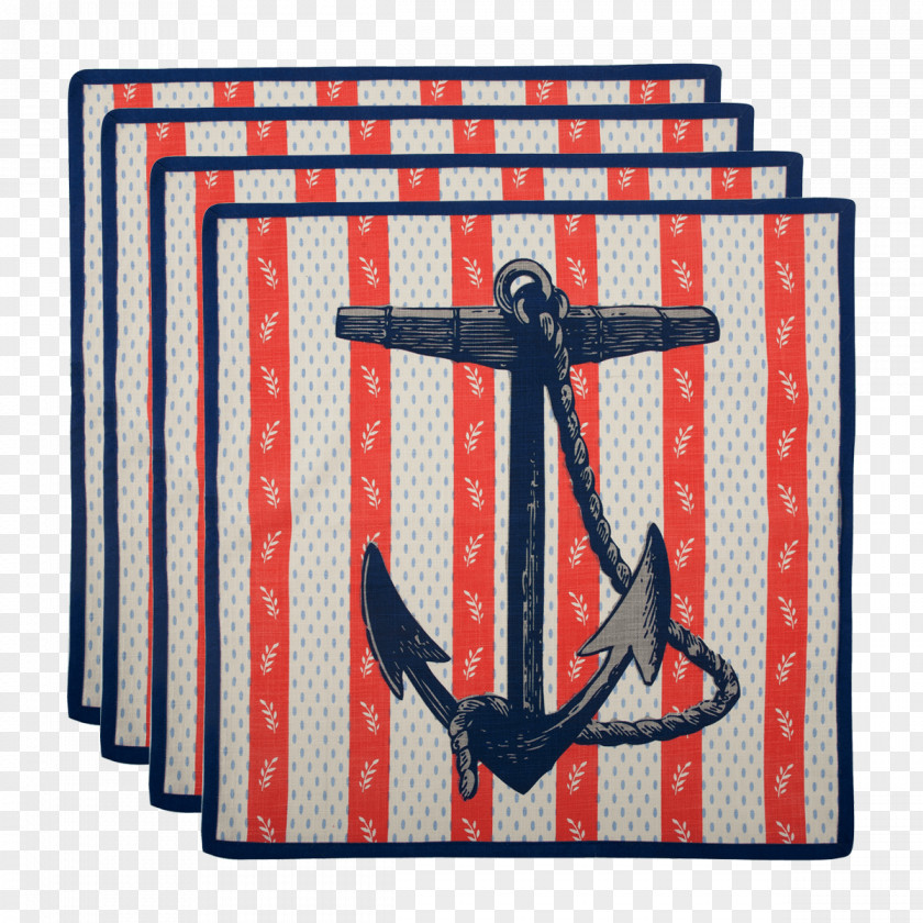 Anchor Printing Cloth Napkins Interior Design Services Actor Tablecloth PNG