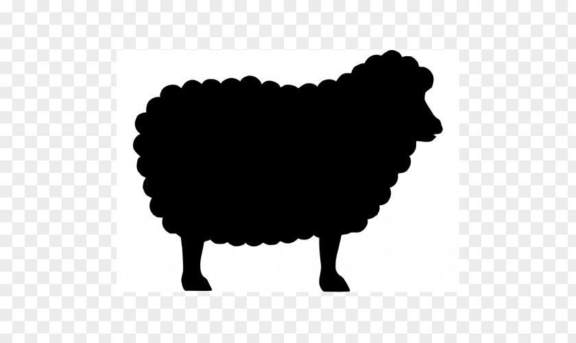 Black Sheep Silhouette Clip Art PNG