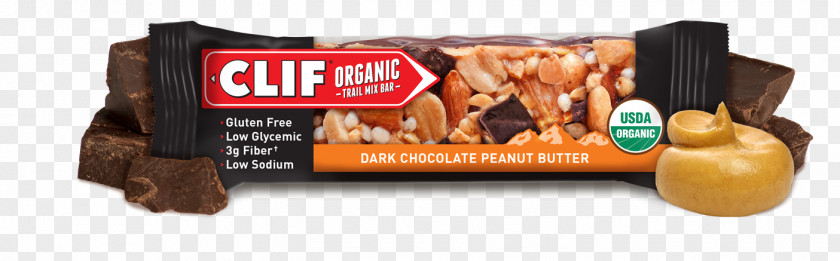 Dark Chocolate Peanut Butter Organic Food Bar Clif & Company PNG